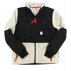 Topo Designs Women's Subalpine Fleece Jacket - White XS